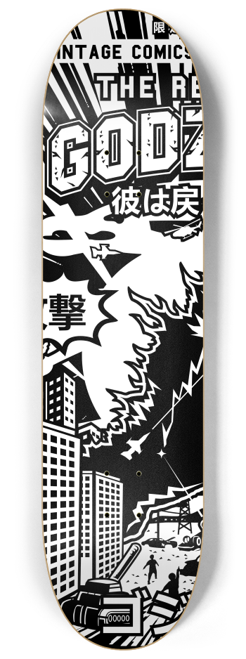 GODZILLA 2 decks Wall Series #1