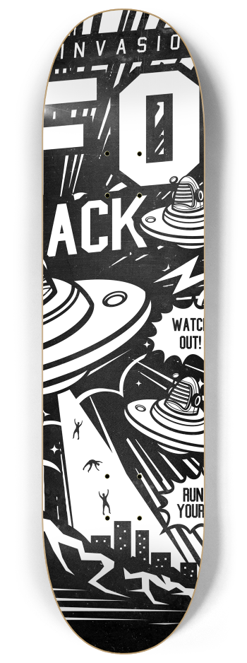 UFO ATTACK 2 decks Wall Series #2