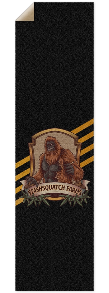 Vintage Stashsquatch Farms Griptape