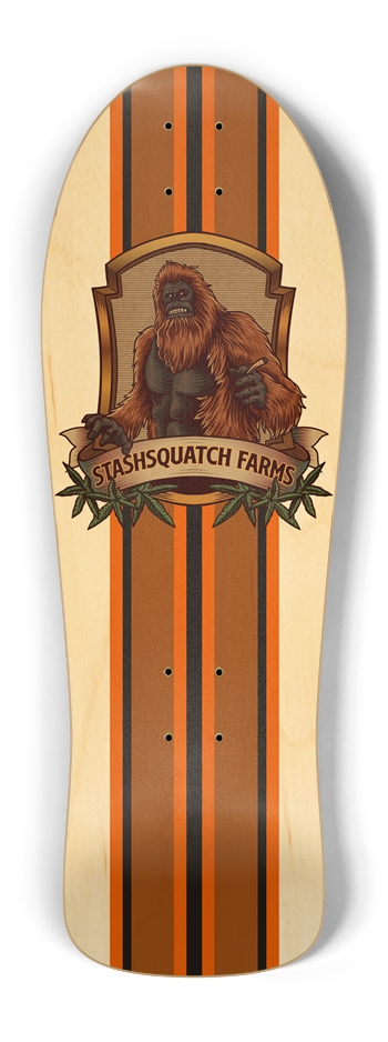 Vintage Stashsquatch Farms Deck