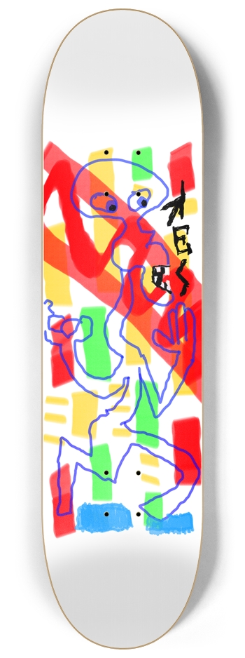 Gangsta 8-1/4 Skateboard Deck