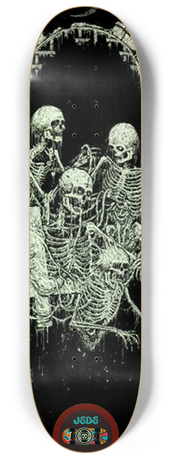 Skull 3 deck Skateboard Series #2