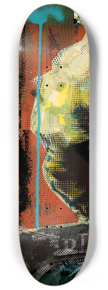 Marilyn Halftones 3 decks Wall Series #1