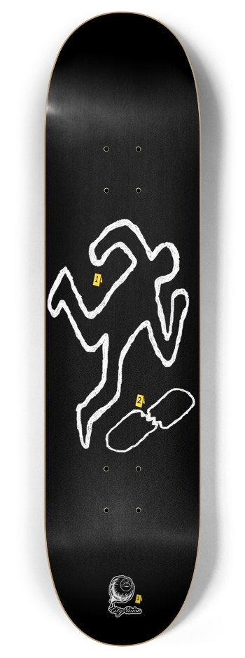 Crime Scene 8.00 8 Inch Skateboard Deck