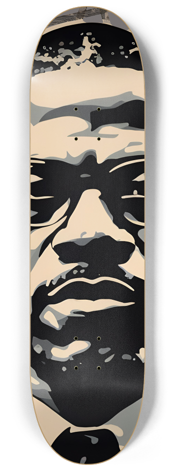 Malcom X 3 decks Wall Series #2