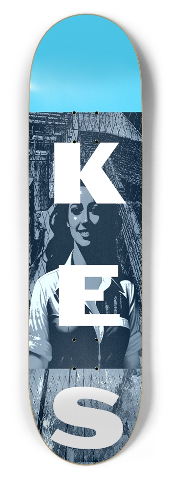 Dam straight 8-1/2 Skateboard Deck