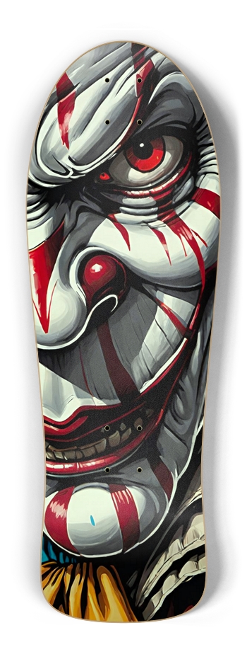 Retro Frankie Clown 03 Skateboard