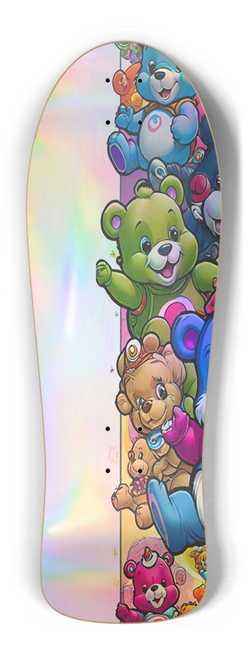 Retro Frankie Bears Trip Hologram Deck