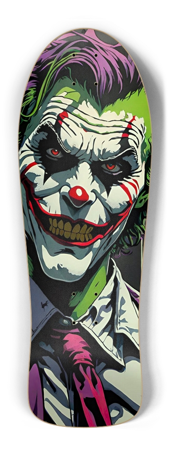 Retro Frankie Clown Business 01 Skateboard