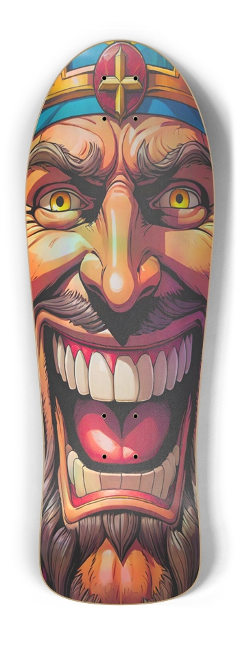 Retro Frankie Jesus TWO Hologram Skateboard