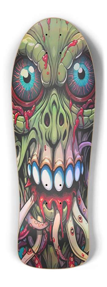 Retro Frankie Tentacles Quatro Hologram Deck
