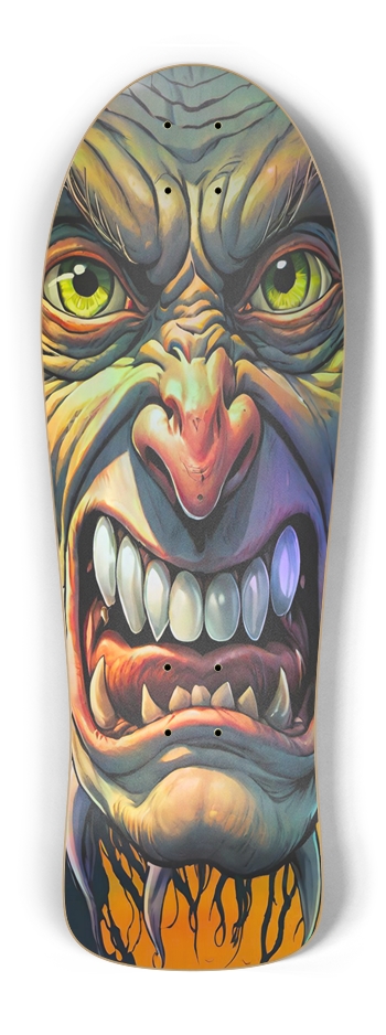 Retro Frankie Gollum 01 Hologram Skateboard