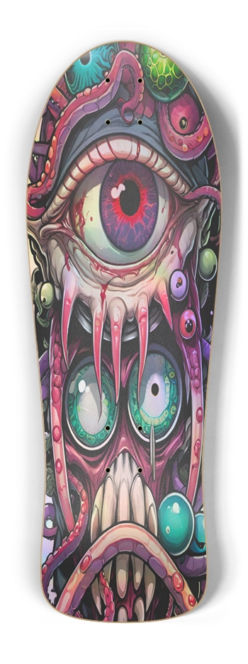 Retro Frankie Tentacles IV Hologram Deck