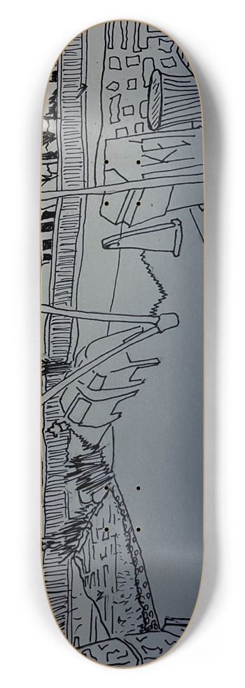 Spot drop  8-1/2 Skateboard Deck