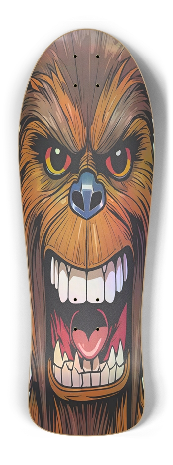 Retro Frankie - Damn Wookies Hologram Deck