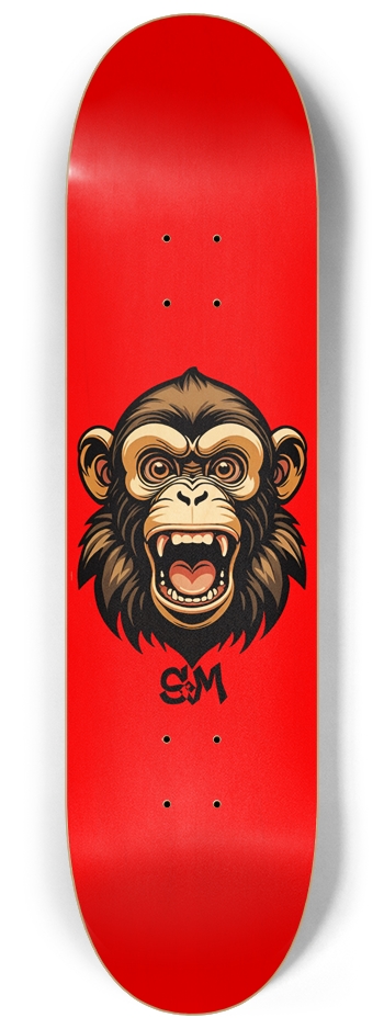 Karen Screaming Monkey Log Deck
