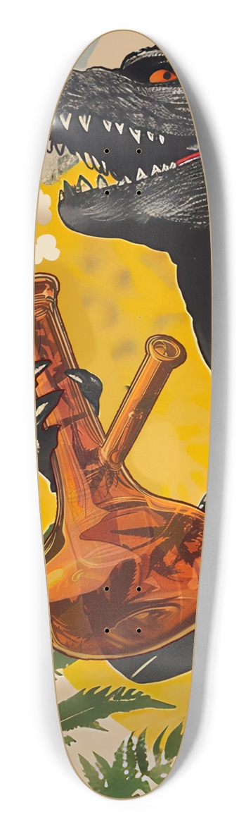 Bongzilla Custom Longboard Funny Gift For Stoner 