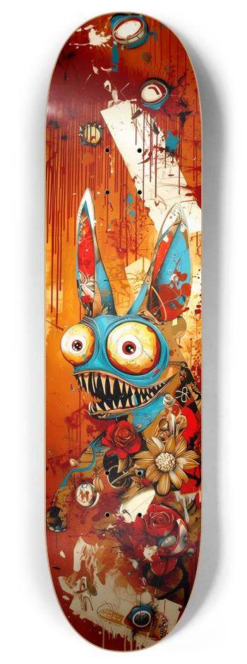 Rabbit monster Custom Skateboard