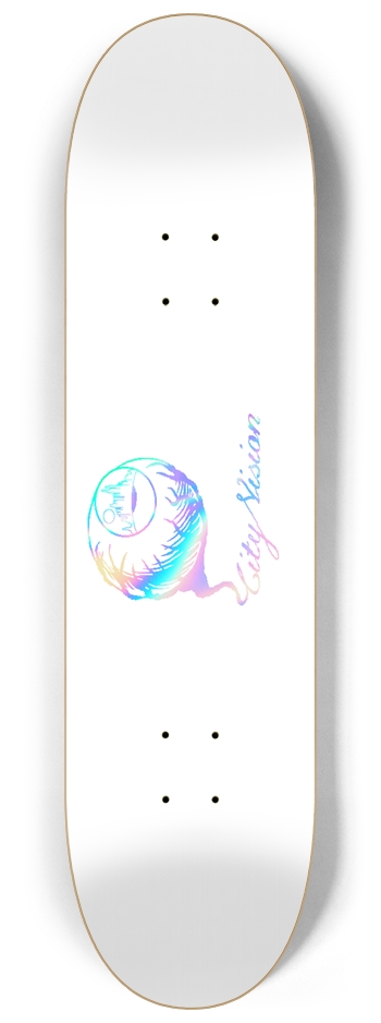White and Rainbow Logo 8.25