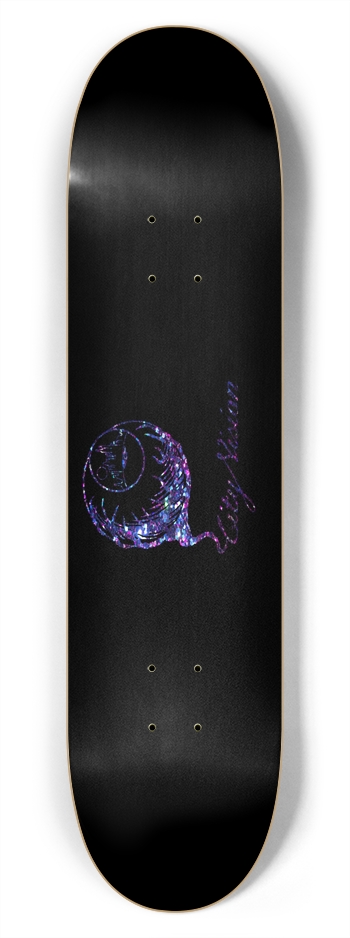 Logo Dark Glitter 7.75 7-3/4 Skateboard Deck 