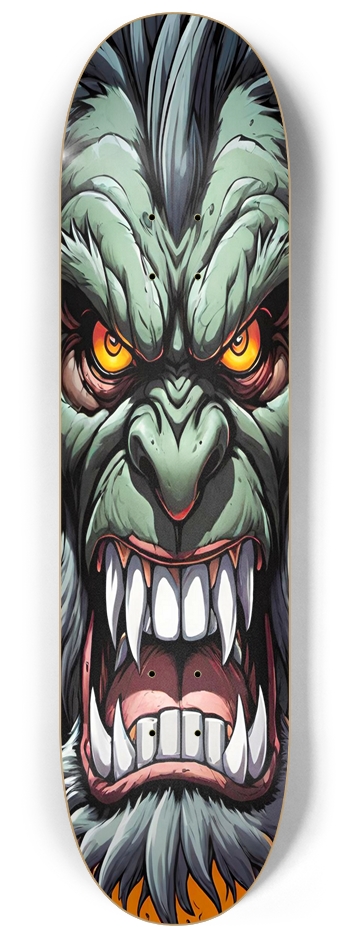 Retro Frankie Yeti Screaming Monkey Deck