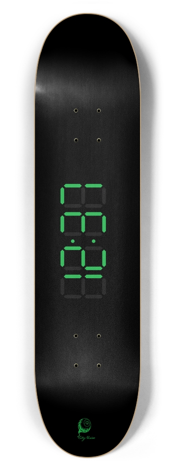 Clock Green 7.62
