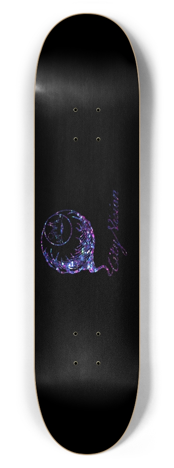 Logo Dark Glitter 7.62 7-5/8 Skateboard Deck
