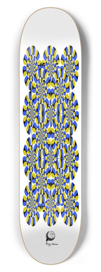Illusion 7.75 7-3/4 Skateboard Deck 