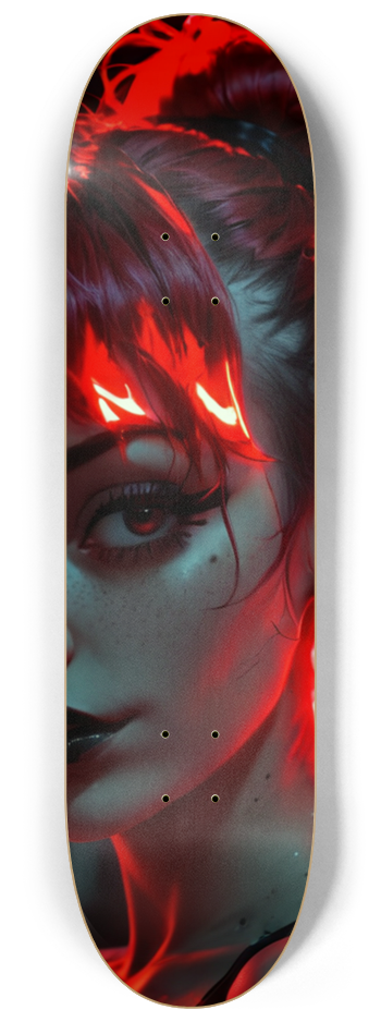 GLOW GIRL SERIES RED 3 DECK GLOW IN THE DARK #2