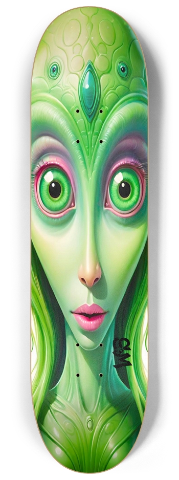 Screaming Monkey - Alien Girl ONE Deck