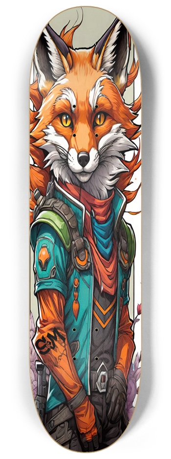 Screaming Monkey Fox Face ONE Deck