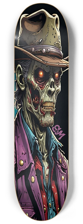 Retro Zombie Cowboy ONE Deck