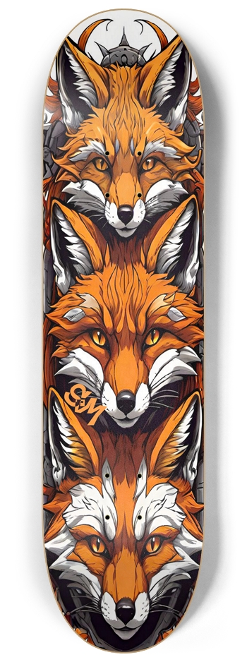 Screaming Monkey Fox Face UNO Deck