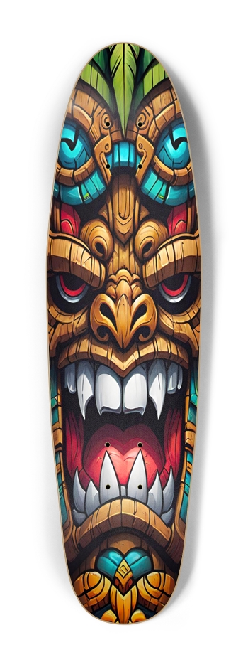 Retro Frankie Totem Tiki Cruiser Deck