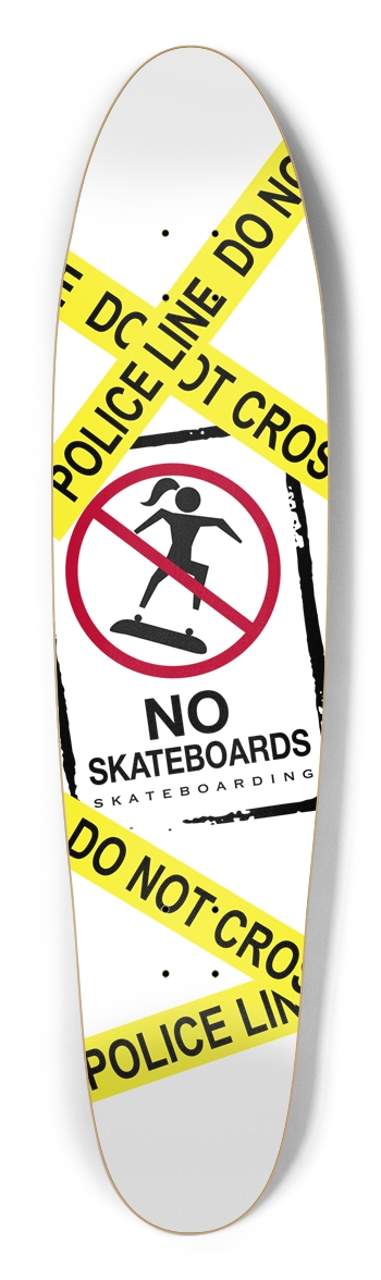 Police Girl Longboard