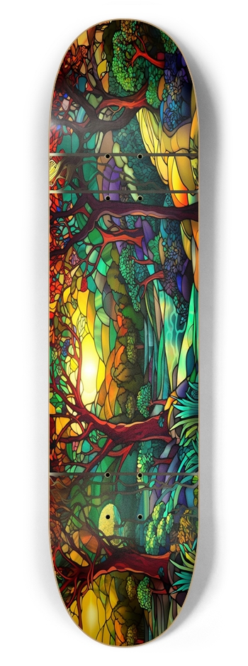 Landscape Stained Glass 7.62