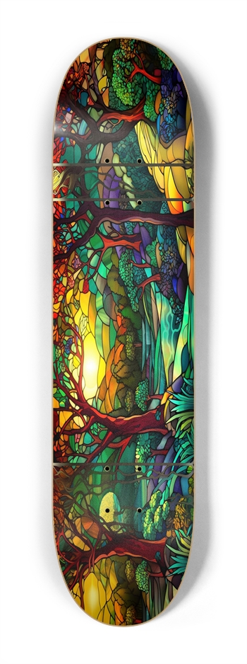Landscape Stained Glass Mini 7.25