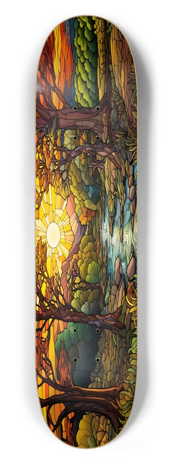 Sunset Stained Glass 7.50