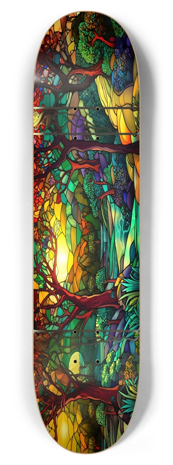 Landscape Stained Glass 7.87