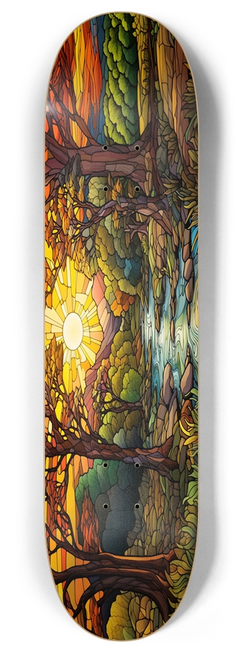 Sunset Stained Glass 8.00
