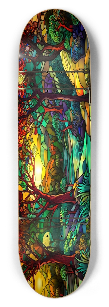 Landscape Stained Glass 8.50