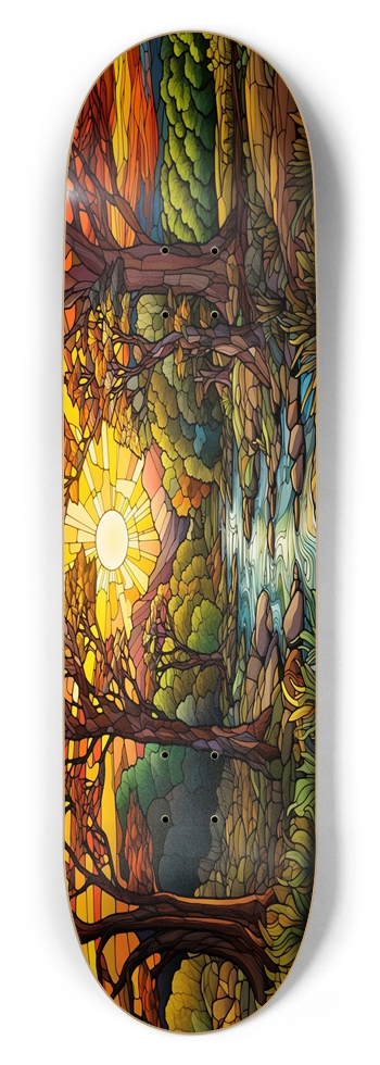 Sunset Stained Glass 8.50