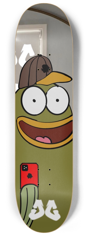 Selfie Fish Custom Skateboard