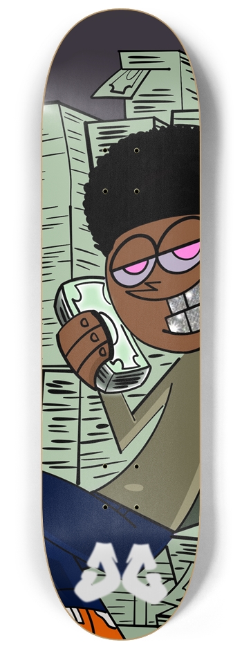 Bag Chaser Custom Skateboard
