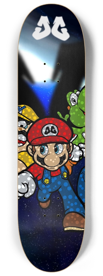 Mario Custom Skateboard