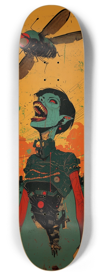 Zombie droid  Skateboard