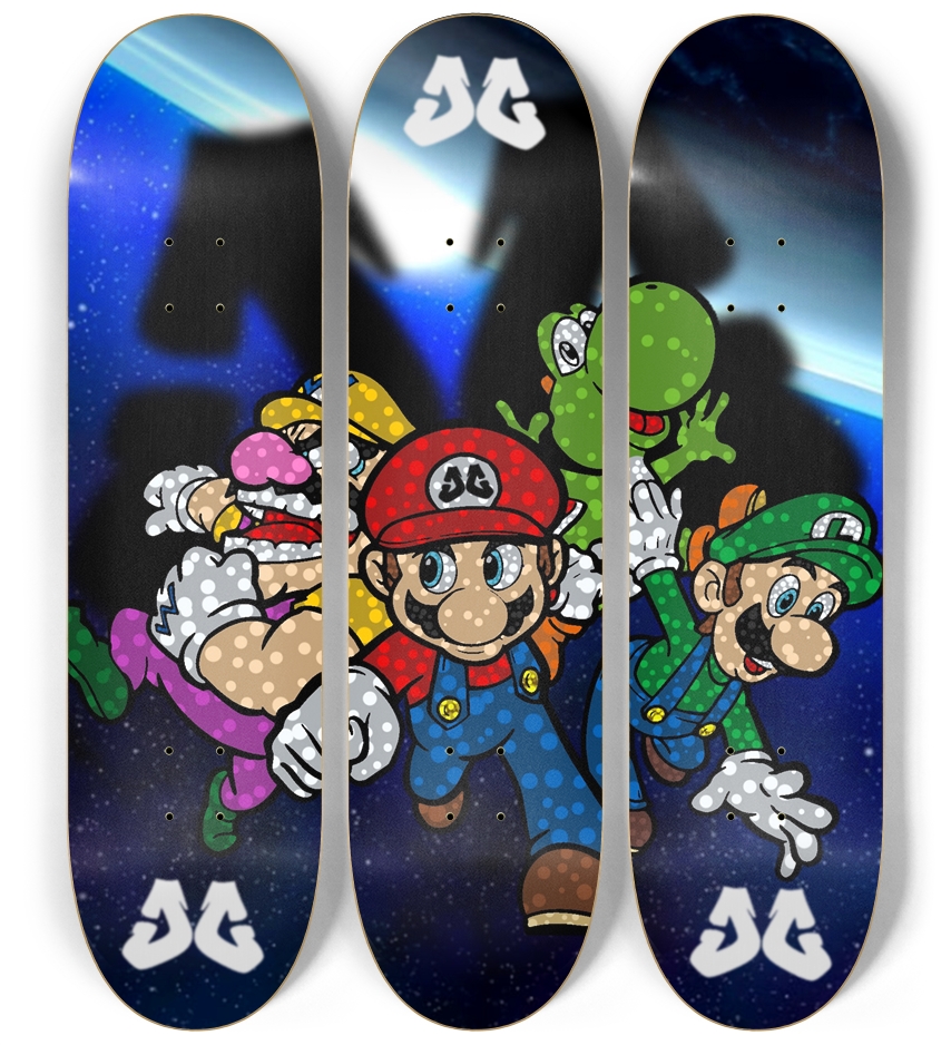 Super Mario Skateboard Series