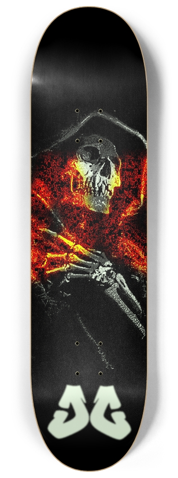 Grim Reaper Custom Skateboard