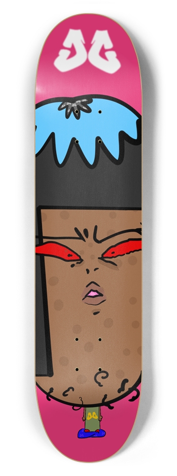 Potato Head Kim Custom Skateboard
