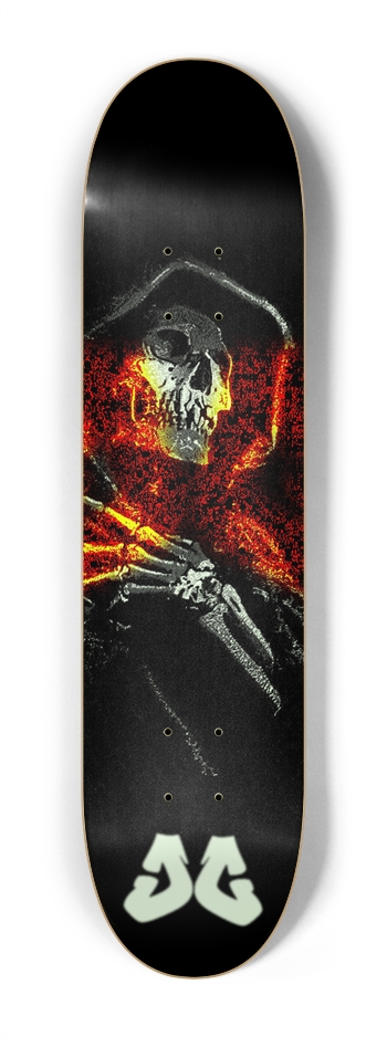Grim Reaper Custom Skateboard
